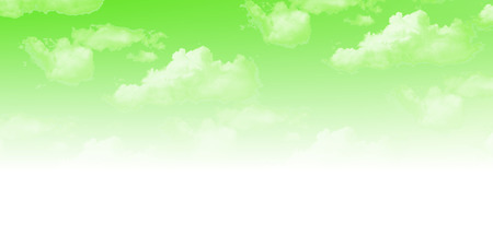 Sky fresh green backgroundのイラスト素材