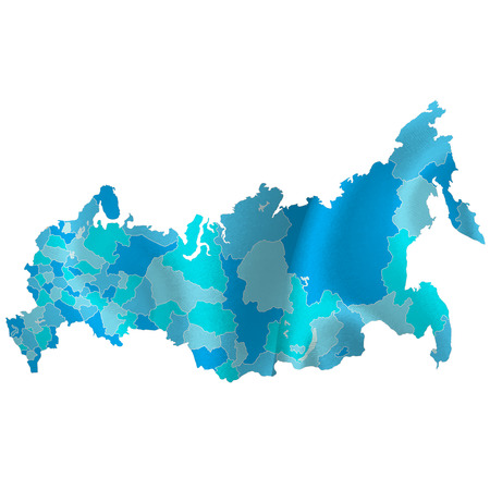 Russia map countriesのイラスト素材