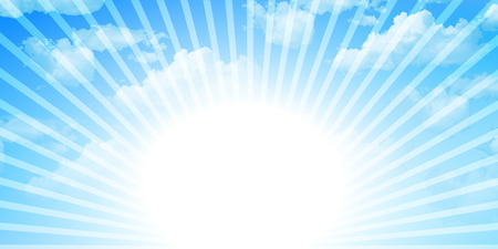 Sky landscape backgroundのイラスト素材