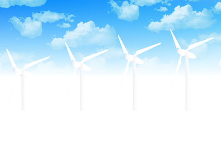 Sky wind backgroundのイラスト素材