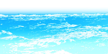 Sea sky backgroundのイラスト素材