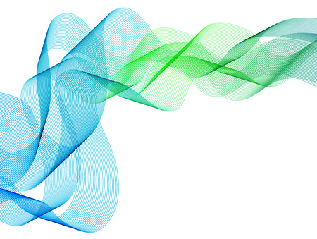Sea wave curveのイラスト素材