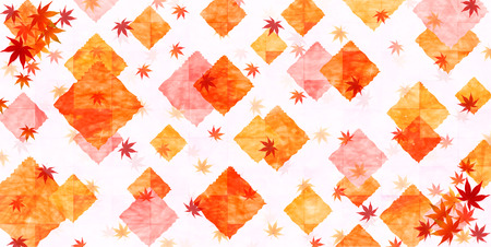 Maple foliage backgroundのイラスト素材