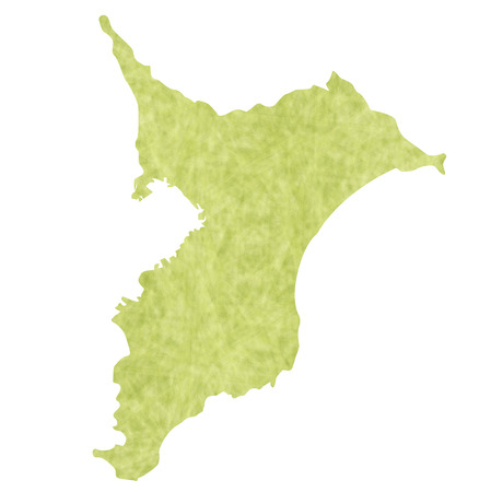 Chiba map iconのイラスト素材