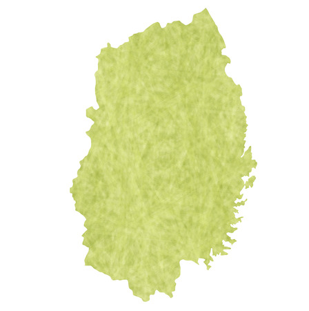 Iwate map iconのイラスト素材