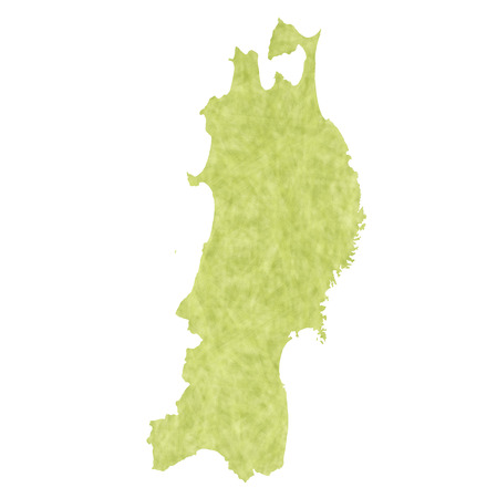 Tohoku Map iconのイラスト素材