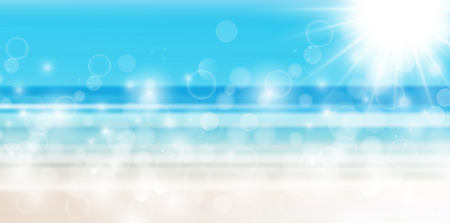 Sea sky backgroundのイラスト素材
