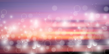 Sea sunset backgroundのイラスト素材