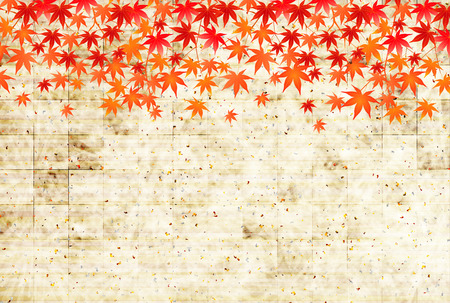 Maple foliage backgroundのイラスト素材