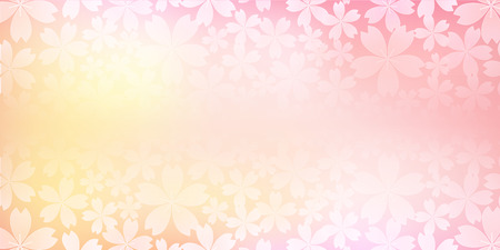 Cherry blossom backgroundのイラスト素材