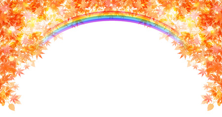 Maple foliage backgroundのイラスト素材