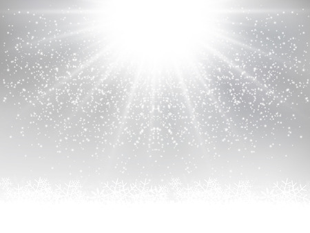 Snow light backgroundのイラスト素材