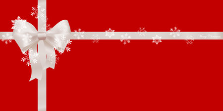 Snow Christmas backgroundのイラスト素材