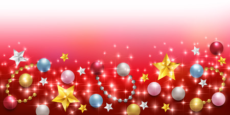 Star Christmas backgroundのイラスト素材
