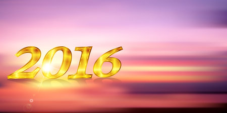 Sunrise landscape background sun