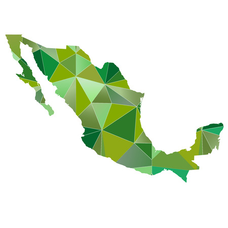 Mexico Map country iconのイラスト素材