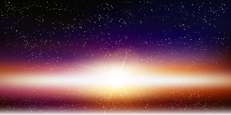 Space sky star backgroundのイラスト素材