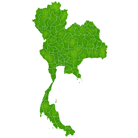 Thailand map Country iconのイラスト素材