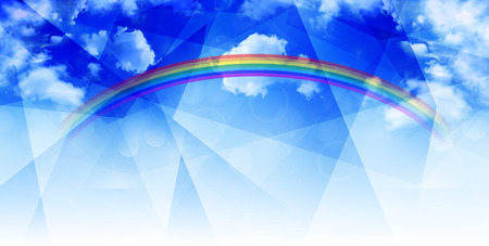 Sky clouds landscape backgroundのイラスト素材