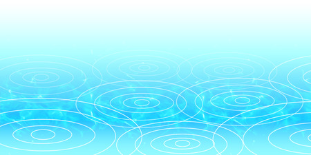 Water summer landscape backgroundのイラスト素材