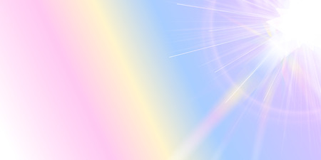 Sky sun landscape backgroundのイラスト素材