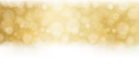 Christmas snow landscape backgroundのイラスト素材