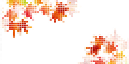 Autumn leaves autumn landscape backgroundのイラスト素材