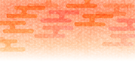 Autumn Japanese paper background textureのイラスト素材