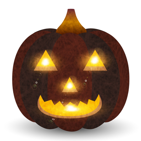 Halloween pumpkin ghost iconのイラスト素材