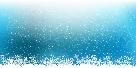 Christmas snow winter backgroundのイラスト素材