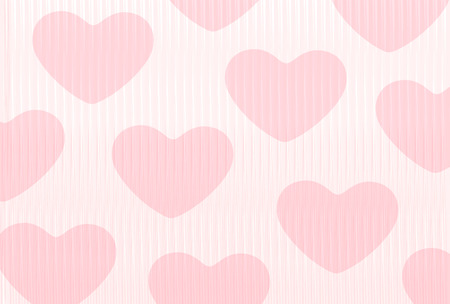 Valentine's Heart Japanese paper backgroundのイラスト素材