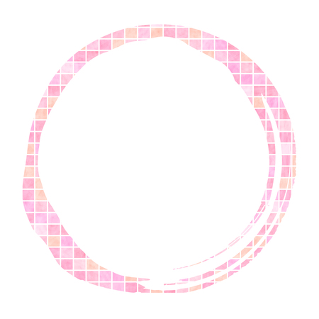 Cherry Spring circle iconのイラスト素材