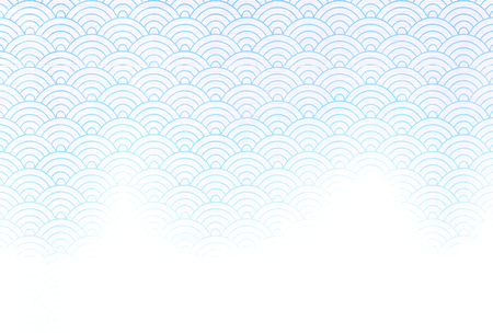 Ocean wave background textureのイラスト素材