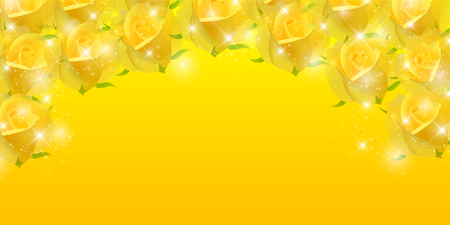 Father's Day Rose Flower backgroundのイラスト素材