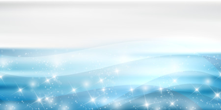 Sea landscape Summer backgroundのイラスト素材