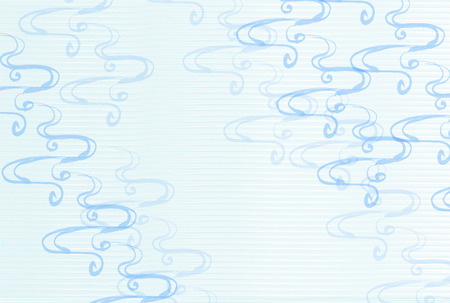 Summer Japanese paper pattern backgroundのイラスト素材