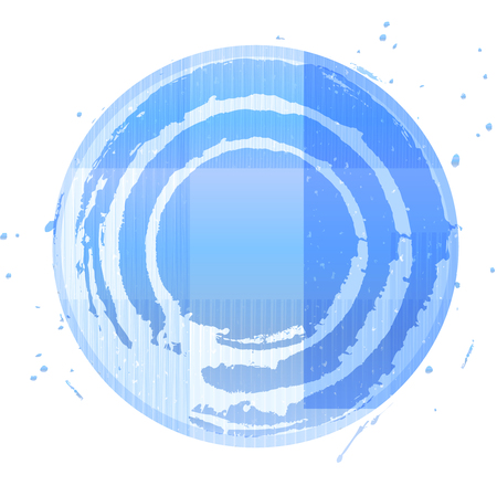 Sea summer frame iconのイラスト素材