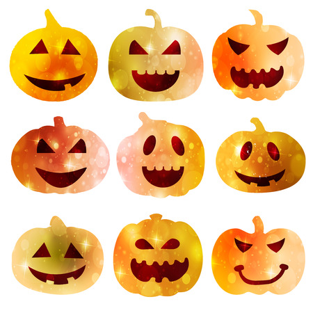 Halloween Pumpkin Fall Iconのイラスト素材