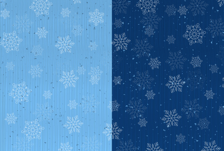 Snow Christmas Japanese paper backgroundのイラスト素材