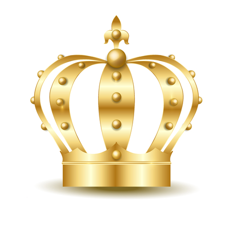 Crown copper light iconのイラスト素材