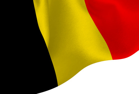 belgium national flag backgroundのイラスト素材