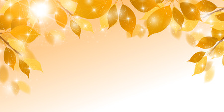 Autumn leaves autumn backgroundのイラスト素材