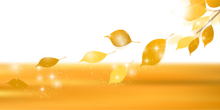 Autumn leaves autumn backgroundのイラスト素材