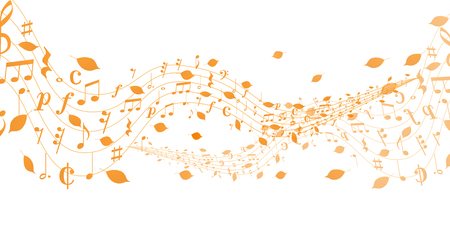 Autumn leaves autumn backgroundのイラスト素材