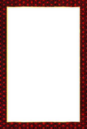 Japanese paper New Year's card pattern backgroundのイラスト素材