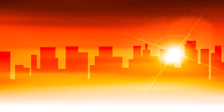 Building Building Autumn Backgroundのイラスト素材