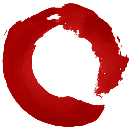 Circle round brush iconのイラスト素材