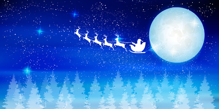 Christmas snow Winter backgroundのイラスト素材
