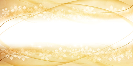 Christmas snow Winter backgroundのイラスト素材
