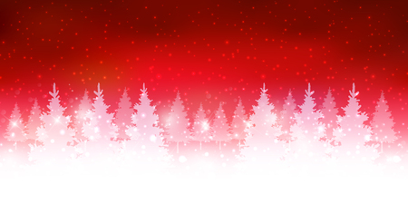 Christmas snow Winter backgroundのイラスト素材